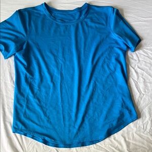Blue Lululemon shirt